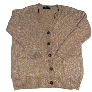 Forever 21 Womens Tan Cardigan Small